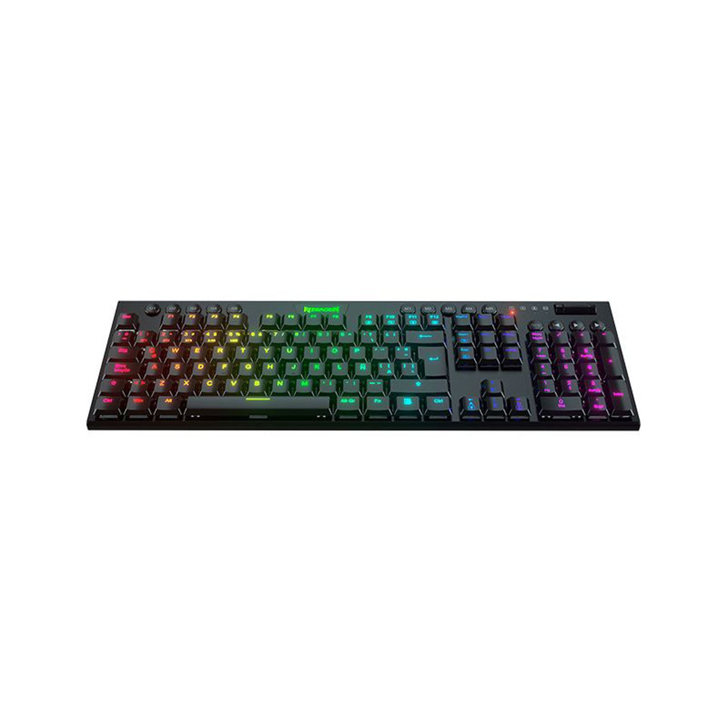 Teclado Gamer Redragon Horus Negro K618 Sw Red Inalambrico