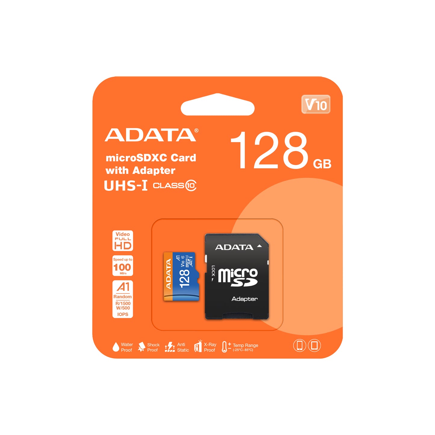 Memoria Micro Sd Adata Clase 10 128gb -Compatible Con Switch