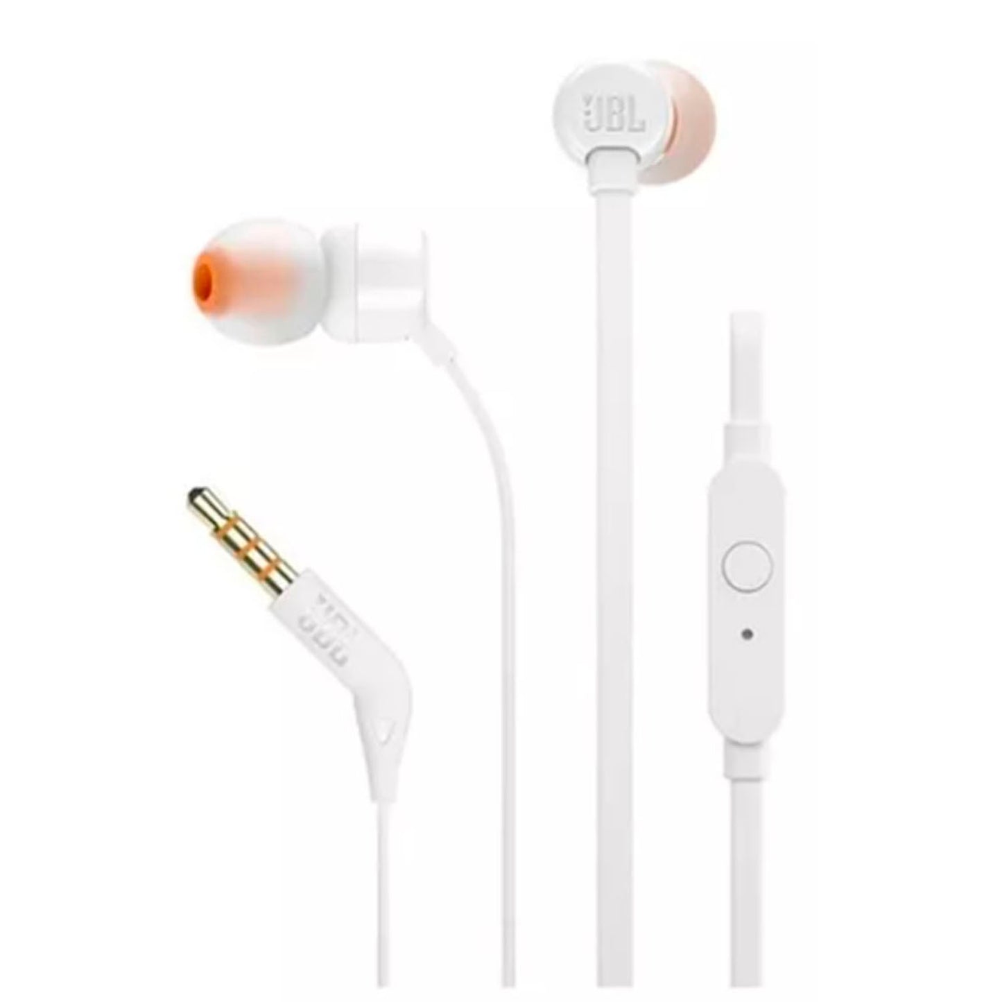 Audífonos Jbl In-ear Tune 110 Blanco - Crazygames