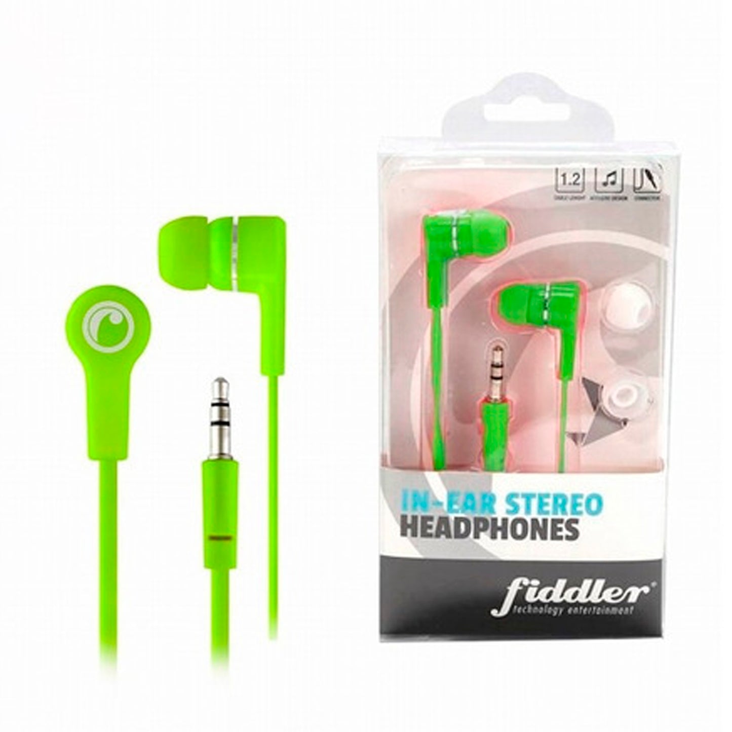 Audifonos Fiddler 003fg Verde Fluor - Crazygames