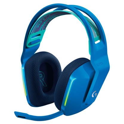 Audífonos Logitech G733 Inalámbricos Lightspeed Rgb Azul