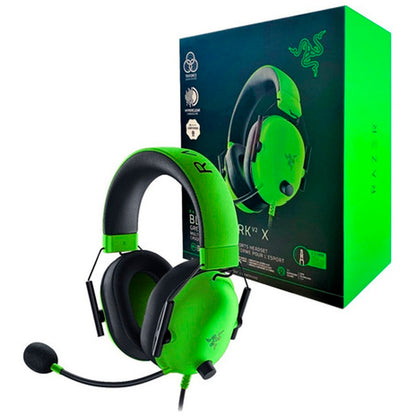 Audifonos Gamer Razer Blackshark V2 X Green - Crazygames