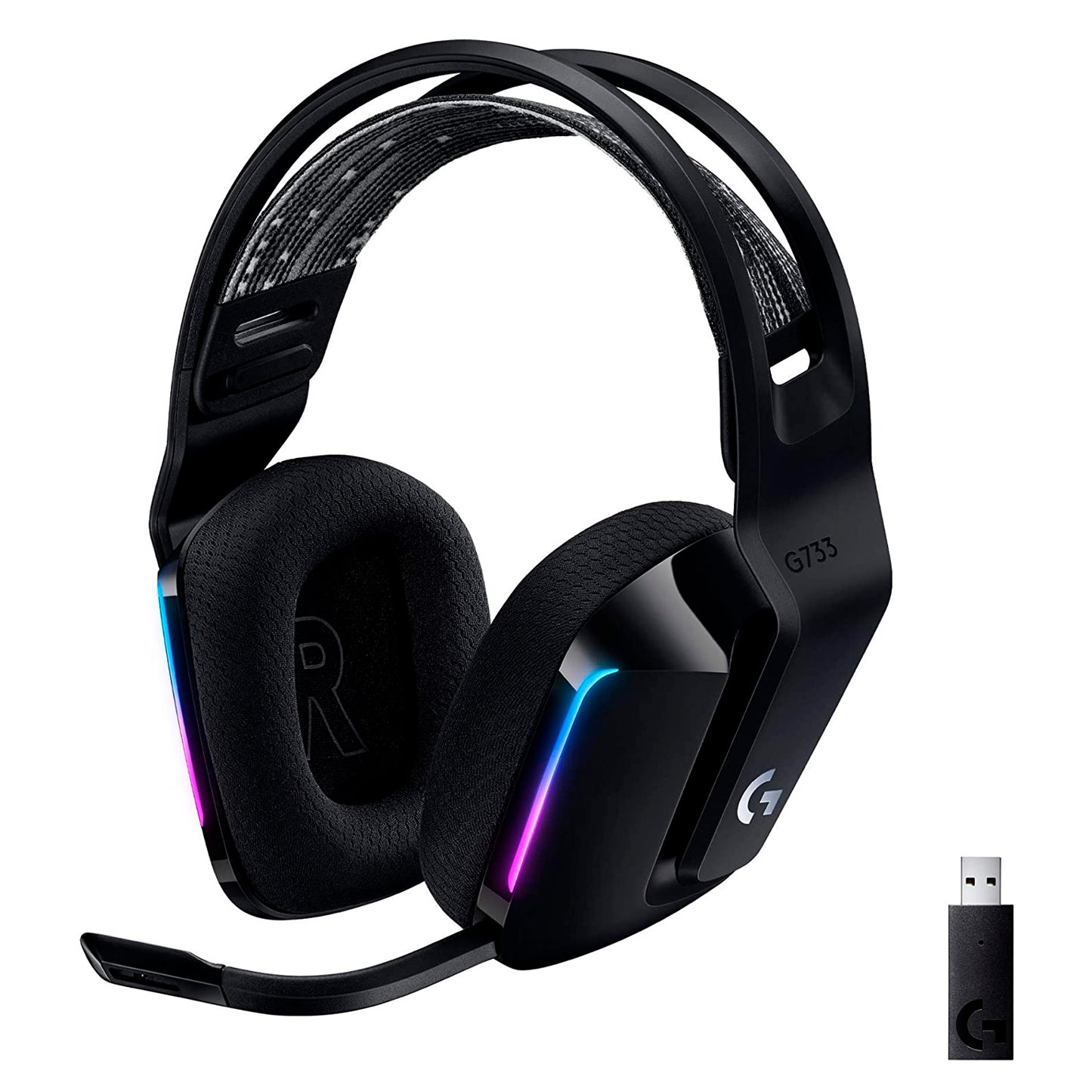 Audífonos Gamer Inalámbricos Logitech G733 Negro -crazygames