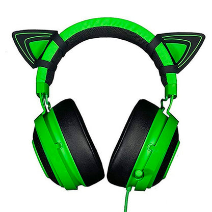 Kitty Ears Orejas de Gato Para Audifonos Razer Green*