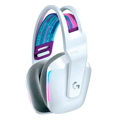 Audífonos Logitech G733 Inalámbricos Lightspeed Rgb Blanco