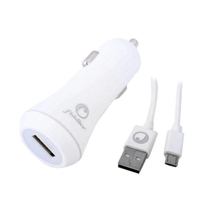 Cargador De Auto 2 Puerto USB + Cable Micro USB FD-C0034