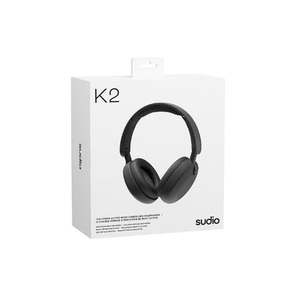 Audífonos Headphones Sudio K2 Bluetooth ANC - Black