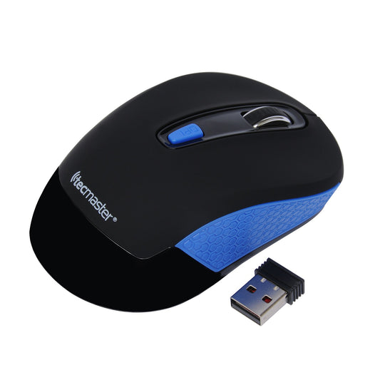 Mouse Optico Inalambrico Azul TM-MO382RG-BL - Crazygames