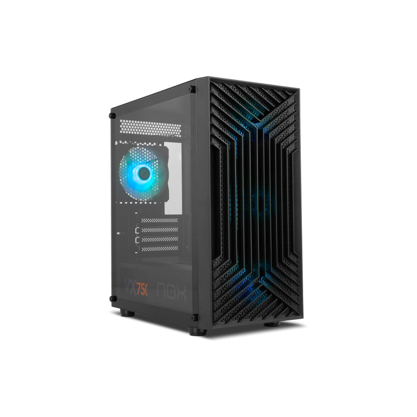 Gabinete Gamer Nox Epsilon Argb Mini-Tower / M-ATX Black