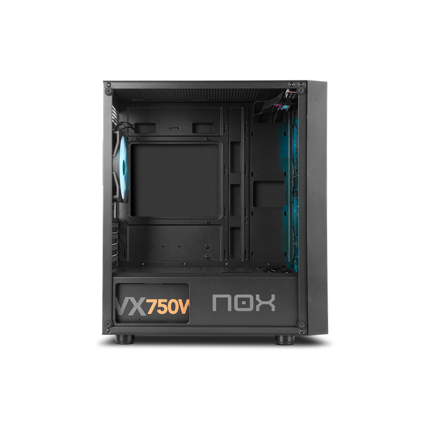 Gabinete Gamer Nox Epsilon Argb Mini-Tower / M-ATX Black