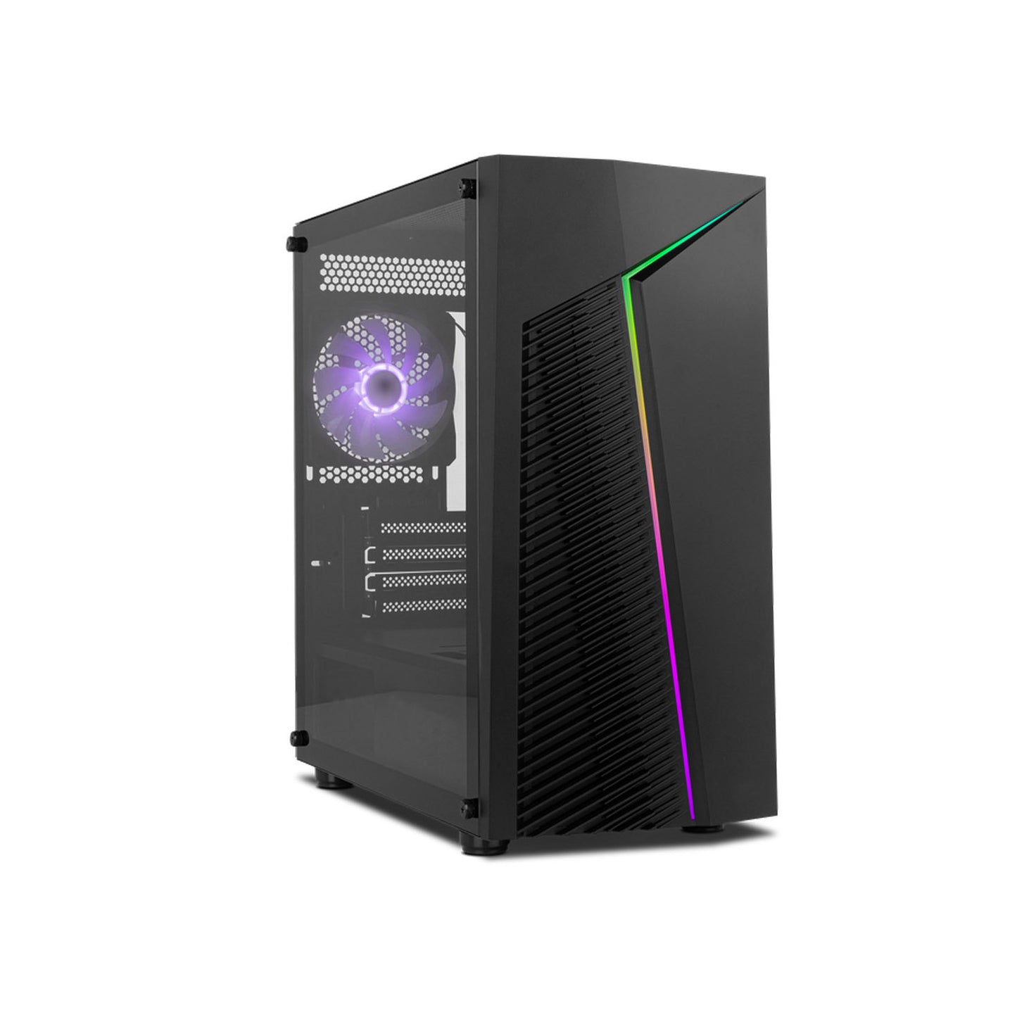 Gabinete Gamer Nox Infinity Zeta Argb Mini-Tower M-ATX Black