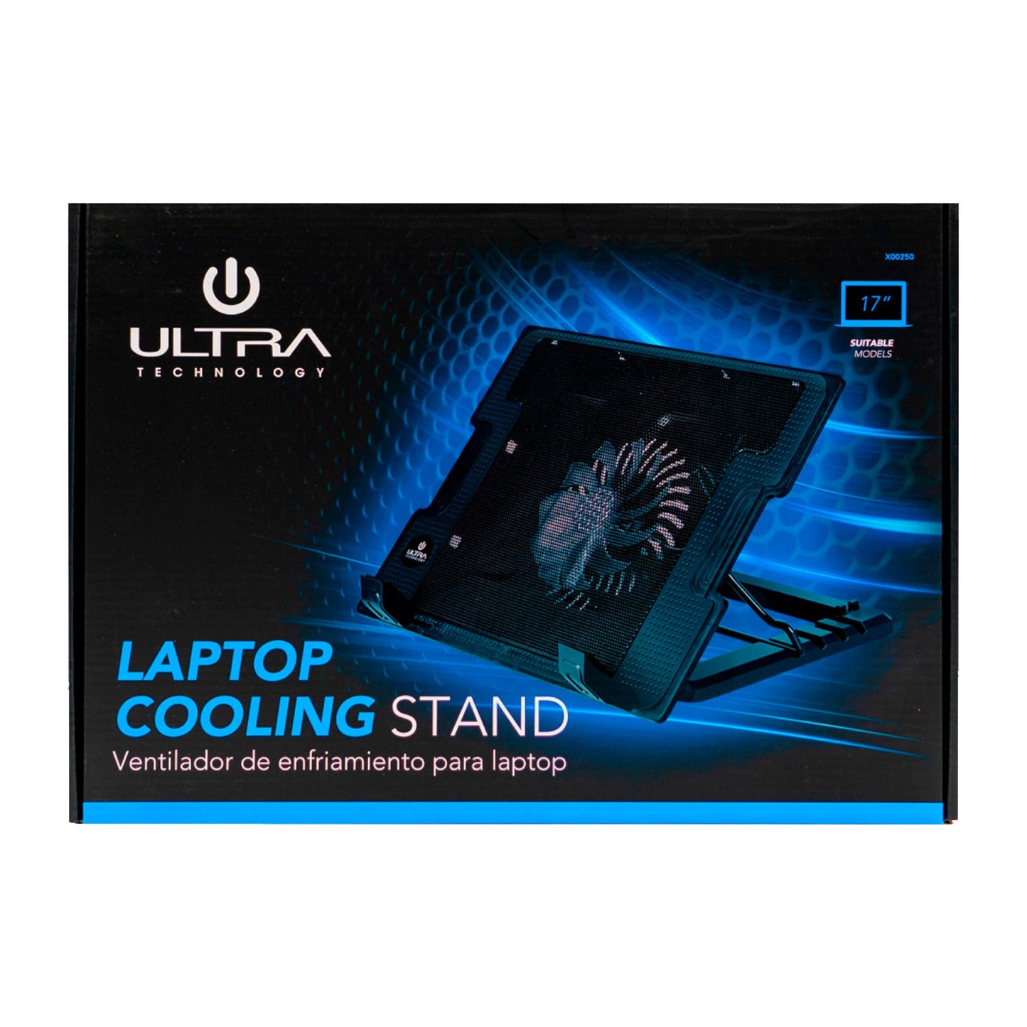 Base Ventilador De Notebook Hasta 17 Pulgadas Ultra x00250