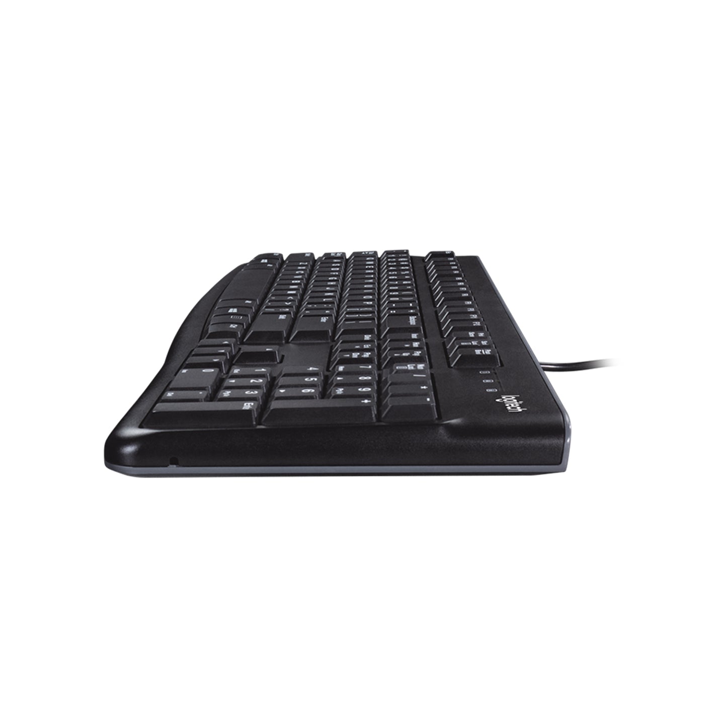 Kit De Mouse Y Teclado Alambrico Logitech MK120 Black