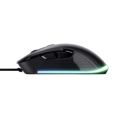 Mouse Gamer Ecologico Trust Ybar Gxt 922 BLACK