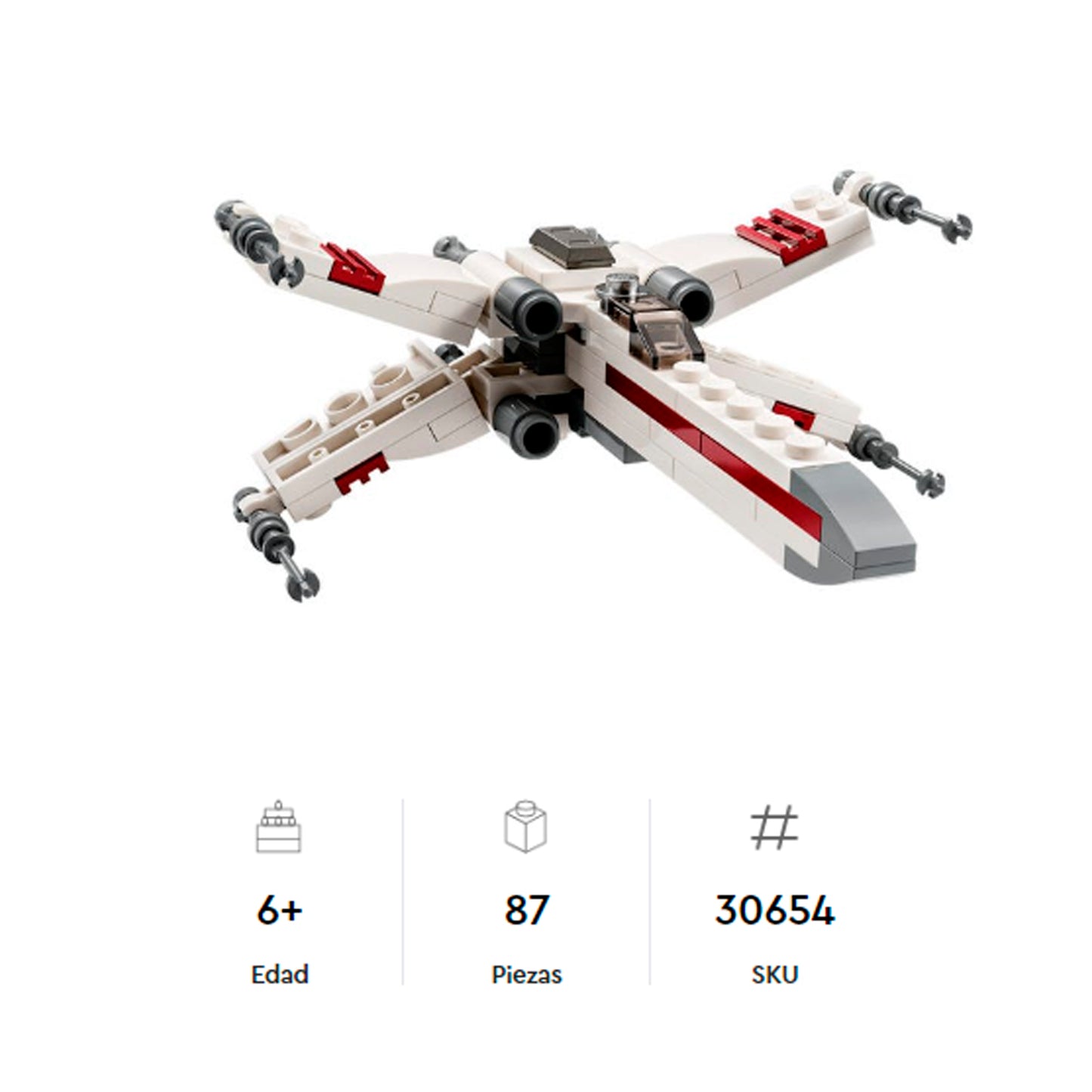Lego Star Wars Casa Espacial X-Win 30654 - Crazygames